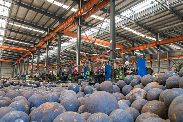 霸州网架配件车间